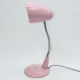 Pink table lamp, 60s