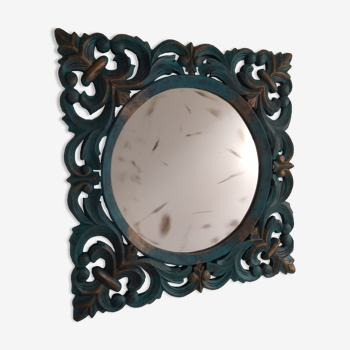 Miroir relooké vintage