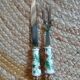 2 stainless steel serving cutlery + porcelain