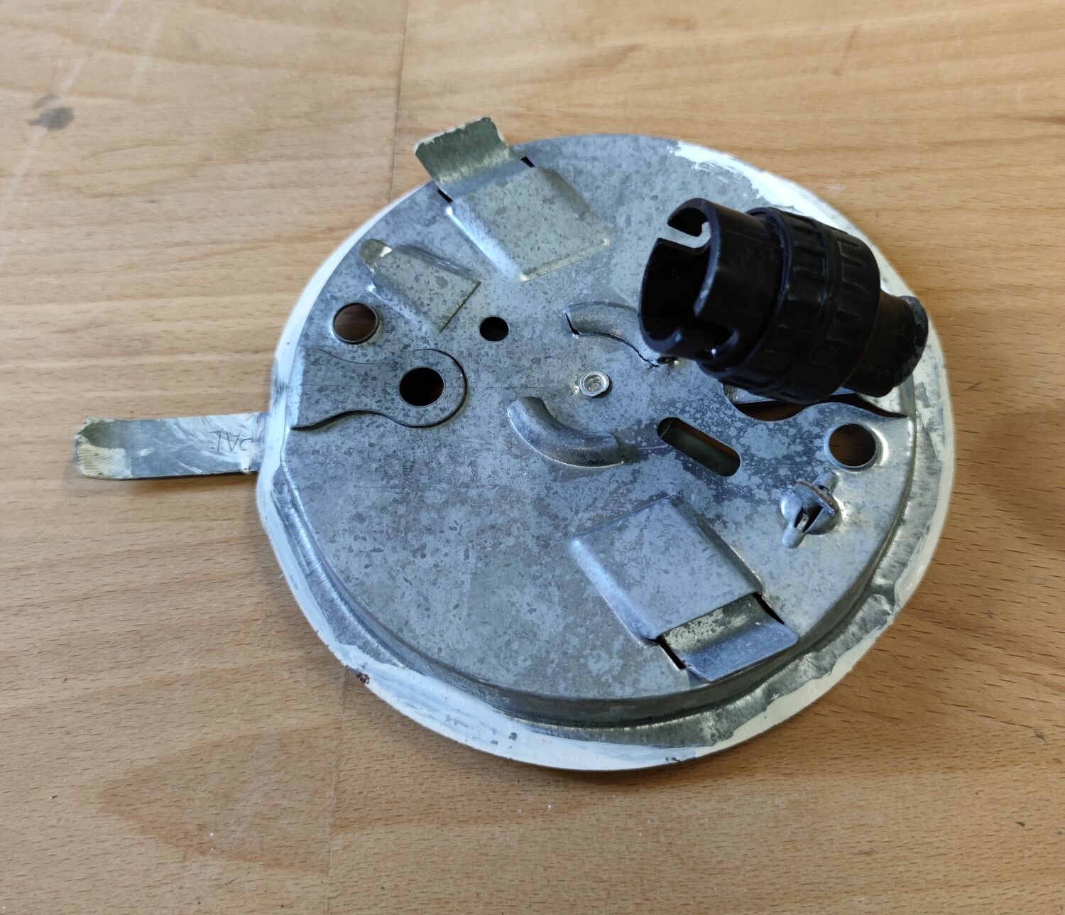 Opaline ceiling lamp