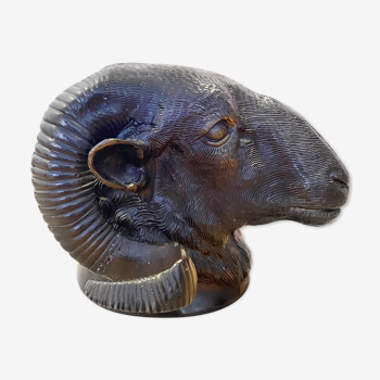 Bronze ram's head - 50s