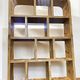 Art Deco library in elm and beech wood