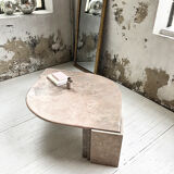 Roche Bobois pink marble table