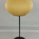 Lampe vintage abat-jour Rispal 1960