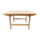 Coffee table in oak designed by Hans J. Werner and manufactured by PP Furniture.