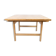Coffee table in oak designed by Hans J. Werner and manufactured by PP Furniture.