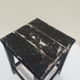 Pair stool painted wood workshop