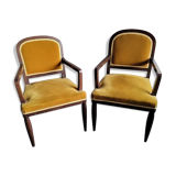 Wide and comfortable bridge chair