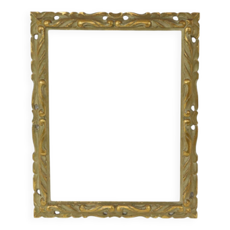 Golden Wooden Frame Classic Baroque Style Painting Frame 51x41cm