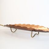 Copper sheet shaped centerpiece