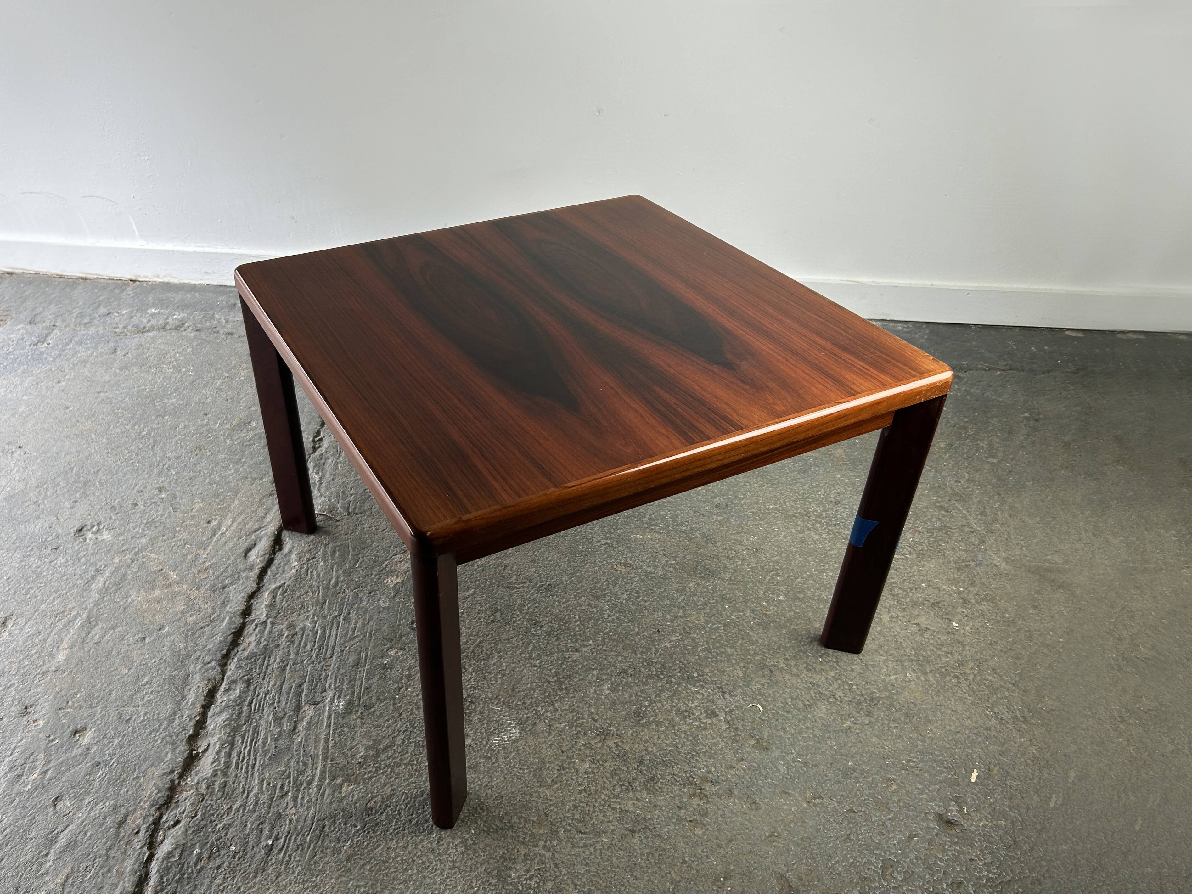 Mid-Century / Danish modern rosewood occoasional / coffee table by Vejle St