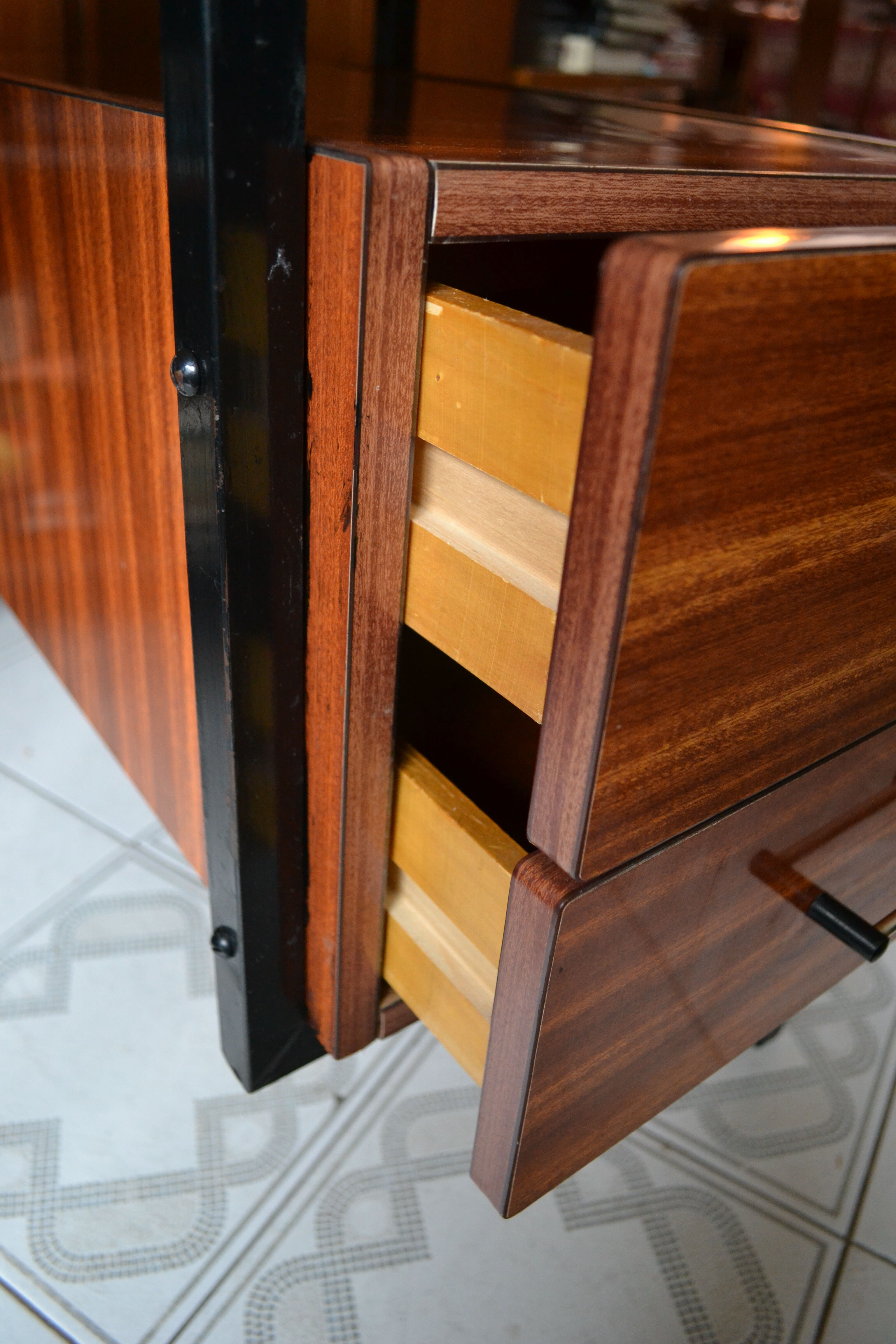 Modernist desk formica 50s