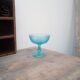 Vintage cast glass standing cup