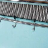 Minimalist metal coat rack from the 1970s