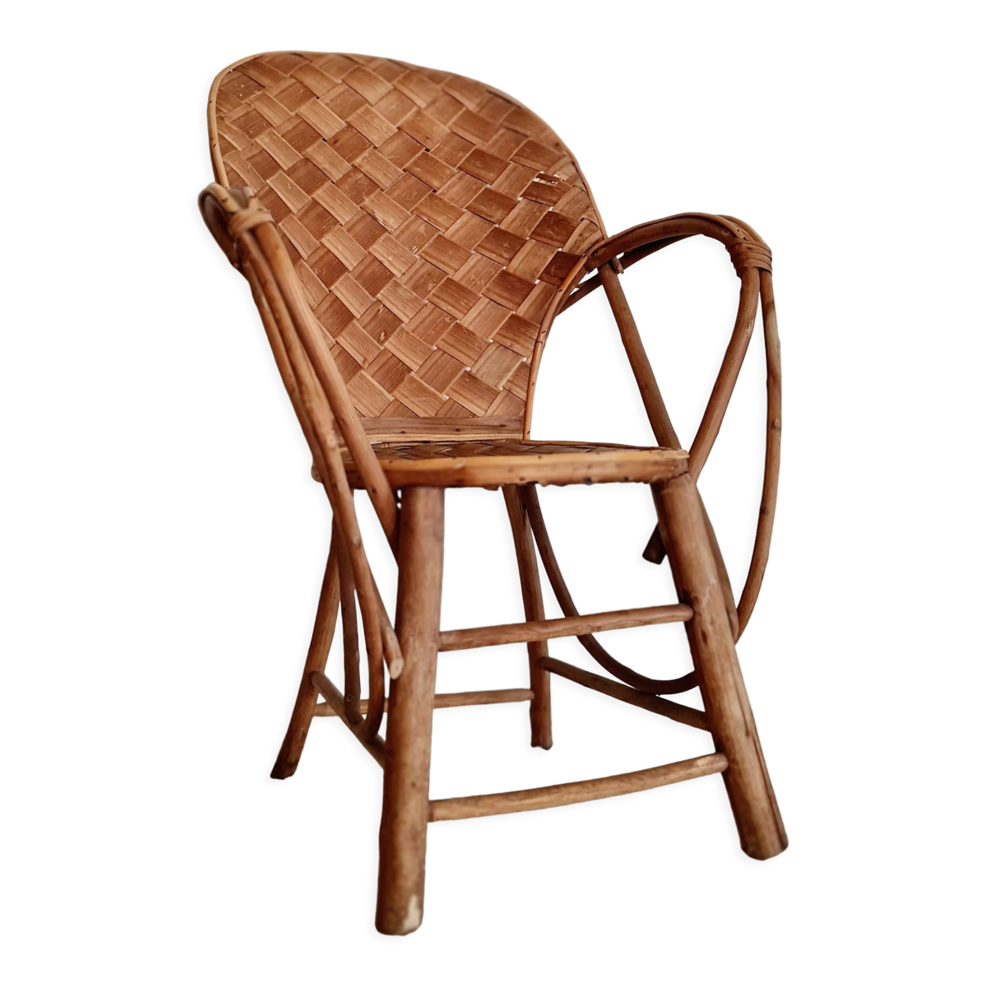 Fauteuil en bambou et bananier