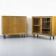 Petit meuble vitrine danois de Hansen et Guldborg, lot de 2, 1