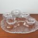 Bougeoir en verre d'art vintage par Pertti Kallionen pour Muurla, années 1970