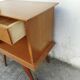 Vintage bedside in light wood