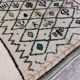 Handmade Moroccan Berber rug 376 X 133 CM