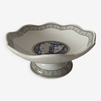 Belle Epoque porcelain compote bowl