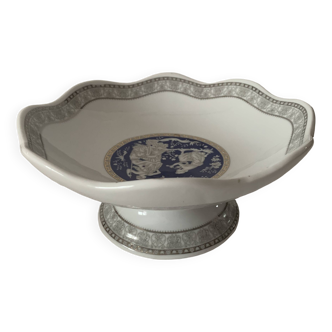 Compotier en porcelaine Belle Époque