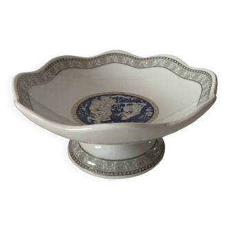 Belle Epoque porcelain compote bowl