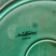 Presentation dish or pie dish slurry sarreguemine vine leaf 28cm