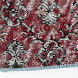 3x10 Vintage Floral Runner Rug, 70x306Cm