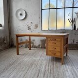 Bureau pin suédois style aperldoon 1970