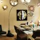 Italian design mirror XL vintage 80s