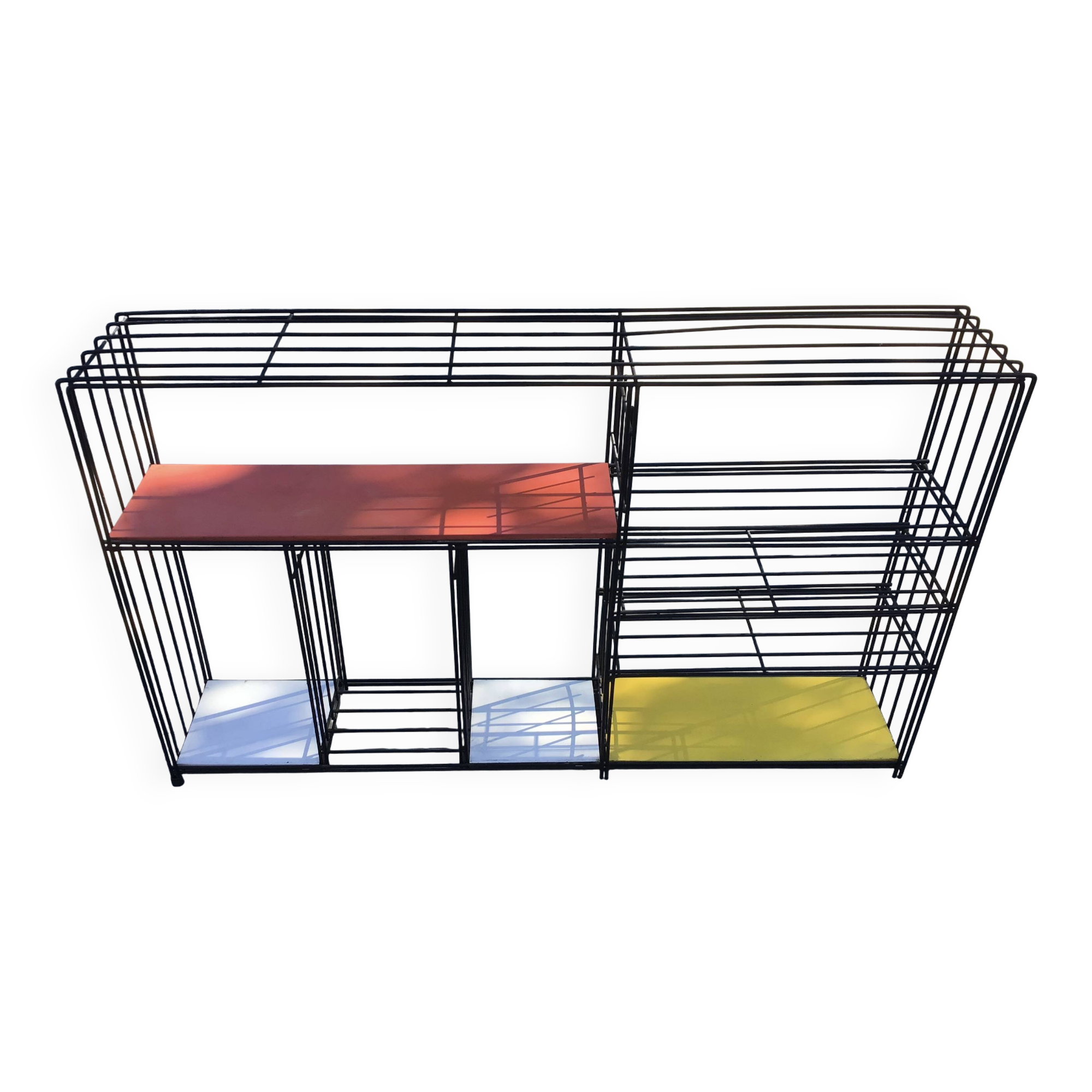 Vintage Pilastro bookcase by Tjerk Reijenga, Dutch design 60s