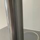Vintage lamp 70s porcelain and chrome foot