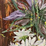 Peinture bouquet vintage