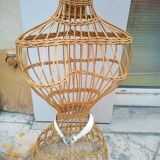 Bust year 1950 in rattan