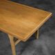 Low vintage mid-century danish modern teak coffee table, 1960s