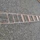 Wrought iron industrial ladder