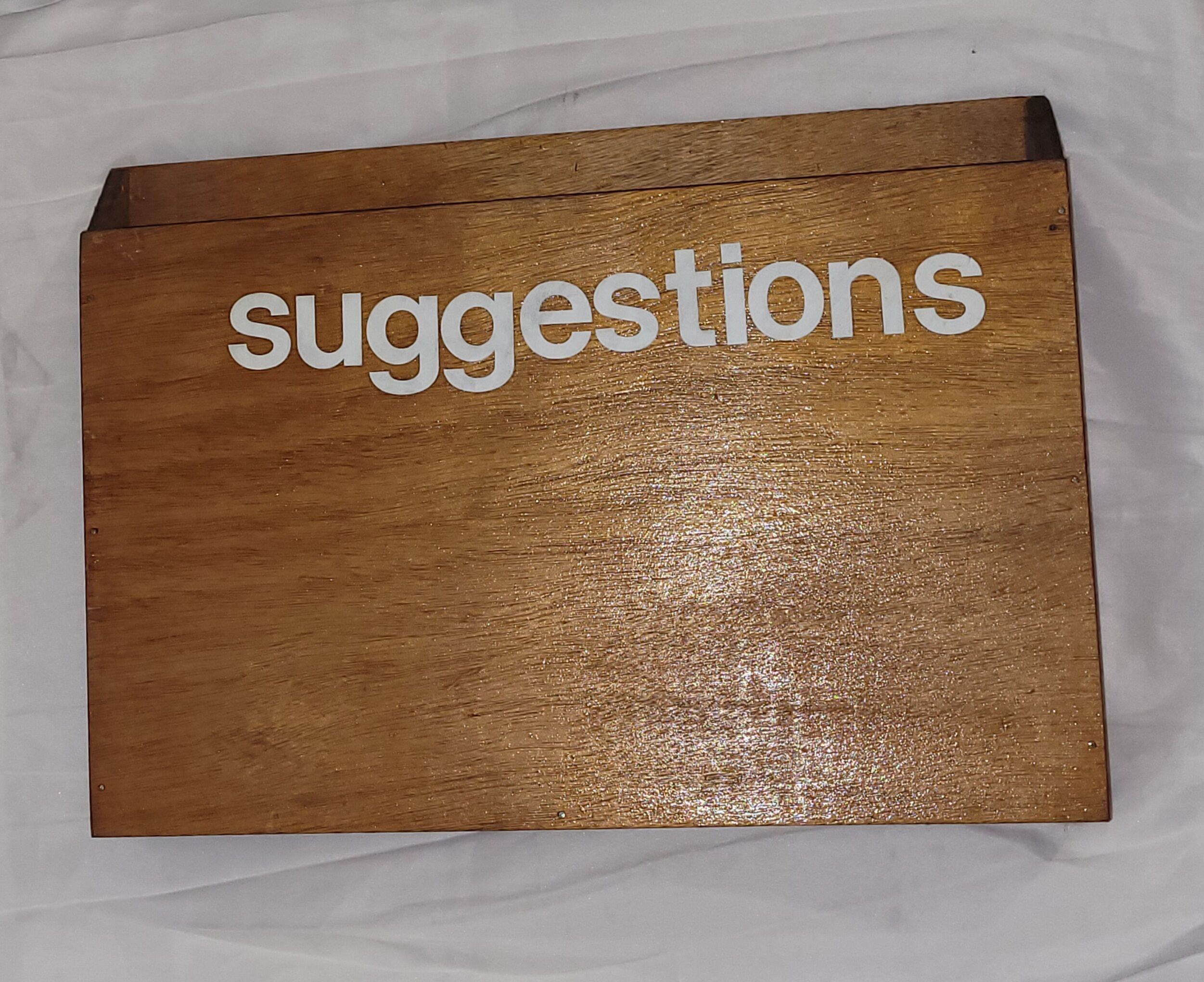 Suggestion box - vintage