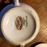 Teapot duo in fine berry porcelain - massé et surget