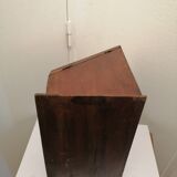 Vintage solid wood mail holder