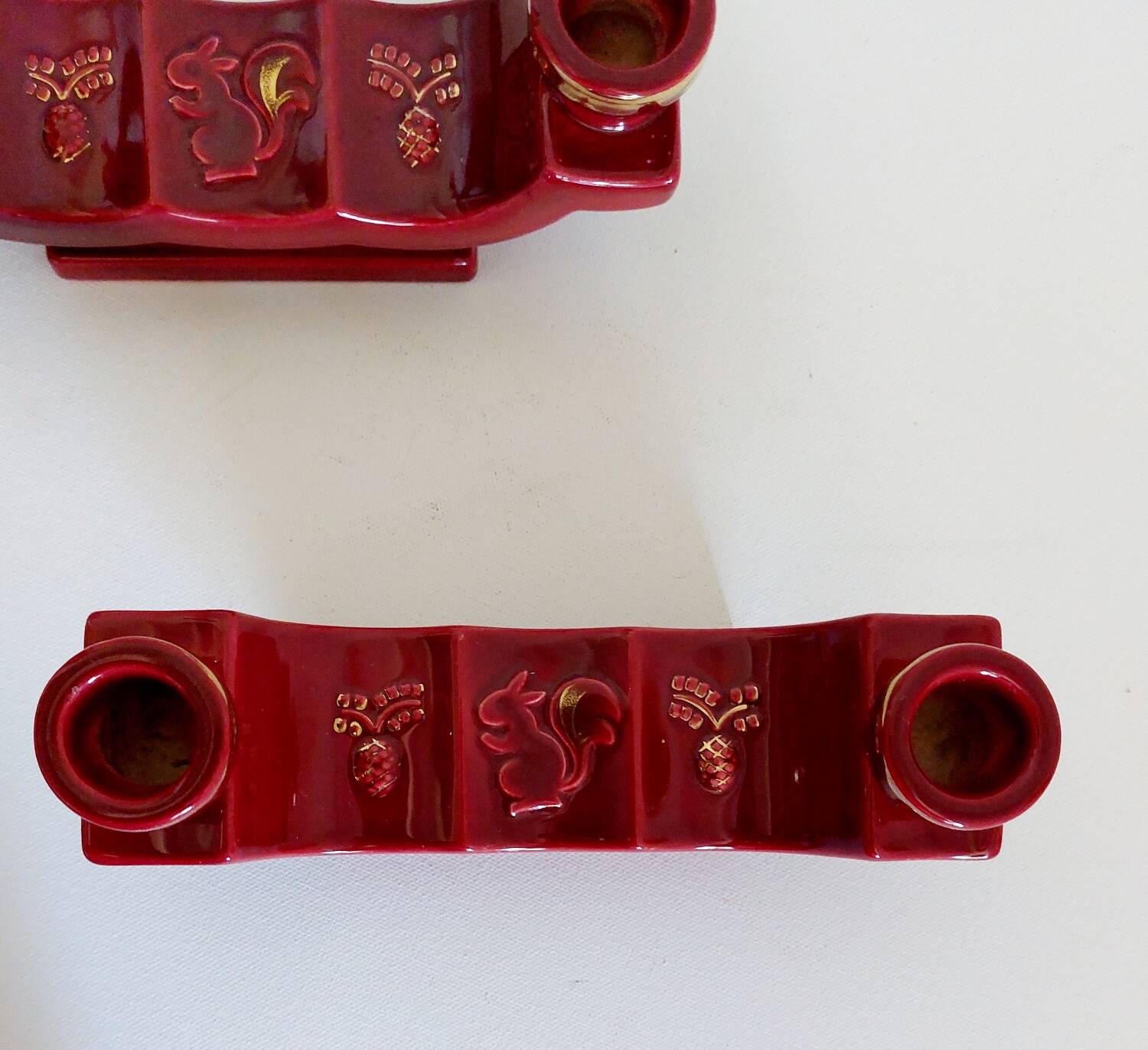 Pair of vintage candlesticks