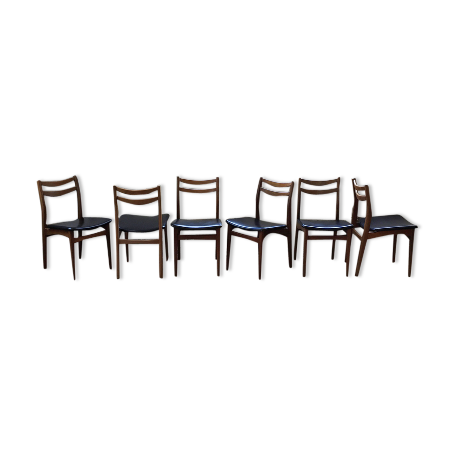Série 6 chaises scandinaves