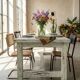 Distressed farmhouse table