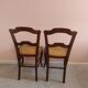Pair of cane chairs