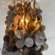 Lustre vintage à pampilles de nacre