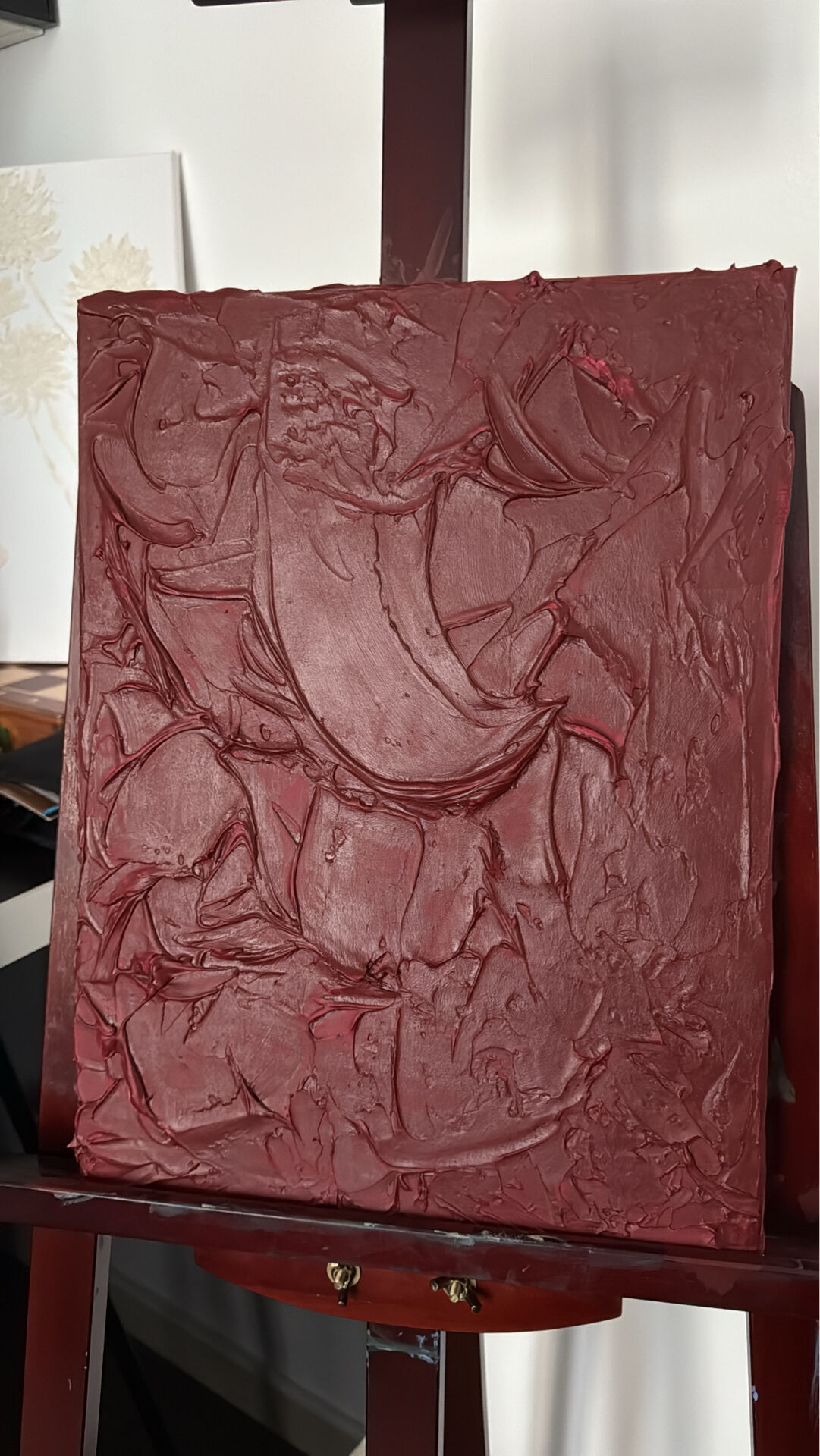 Burgundy Relief