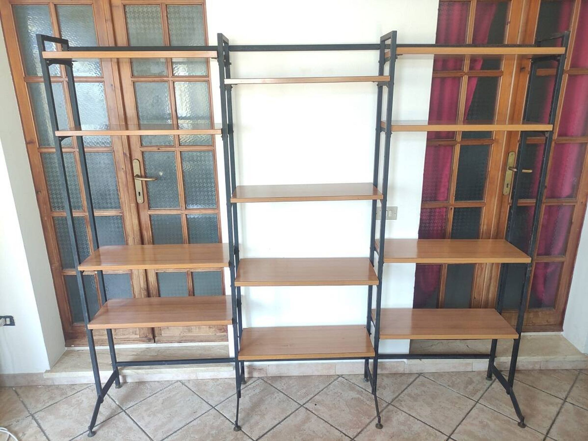 Mid Century Italian Design Wall Units Tall