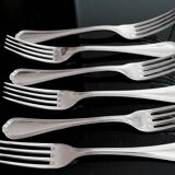 Christofle / 18-piece set, silver-plated metal spatours model