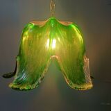 Vintage murano glass pendant light, for Mazzega, 1960s
