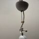 Large Black and White Murano Glass Light Pendant 1970’s