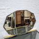 Decagonal beveled mirror